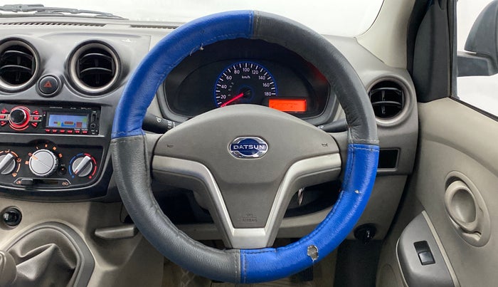 2015 Datsun Go T(O), Petrol, Manual, 39,169 km, Steering Wheel Close Up