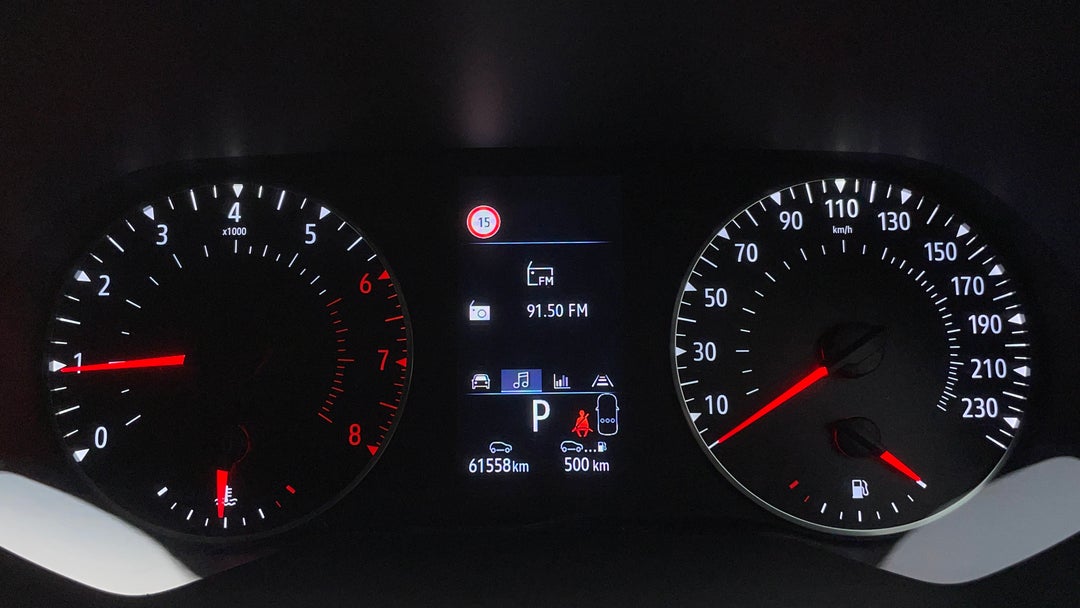 2022 Renault Captur Zen, Automatic, 61558 km, Odometer View