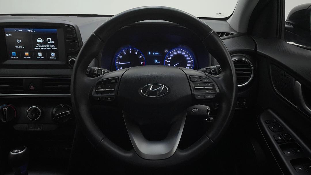 2020 Hyundai Kona Active (fwd), Automatic, 120262 km, Steering Wheel Close-up