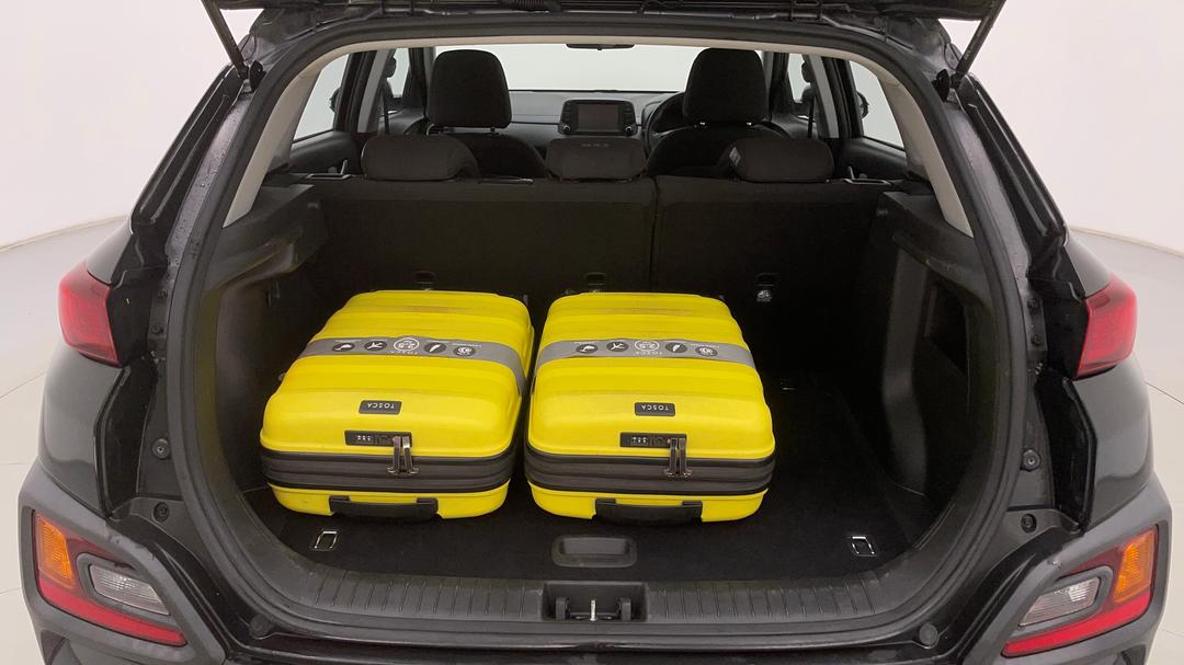 2020 Hyundai Kona Active (fwd), Automatic, 120262 km, Boot Inside View with Luggage