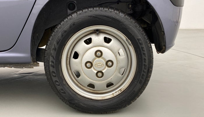 2011 Hyundai Santro Xing GL PLUS, Petrol, Manual, 70,301 km, Left Rear Wheel