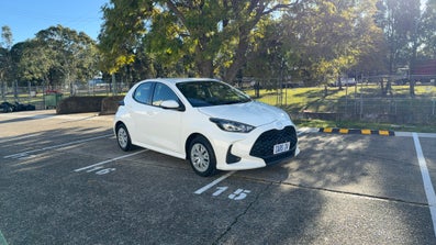 2024 Toyota Yaris Ascent Sport Automatic, 7k kms Petrol Car