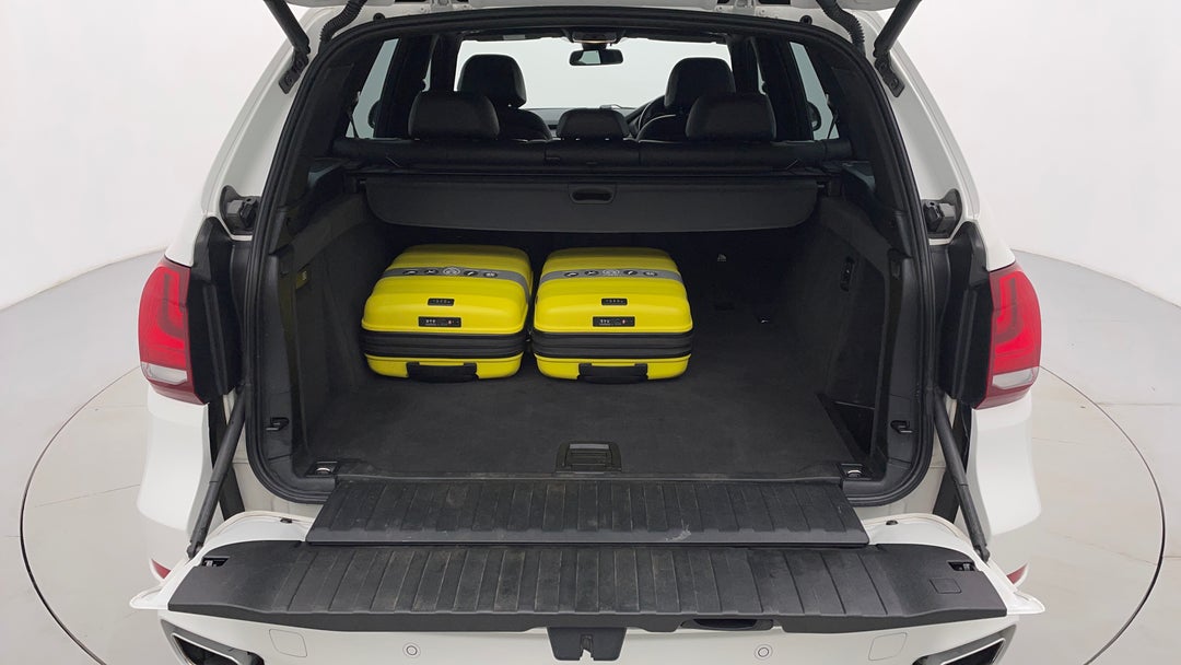 Boot Inside View with Luggage