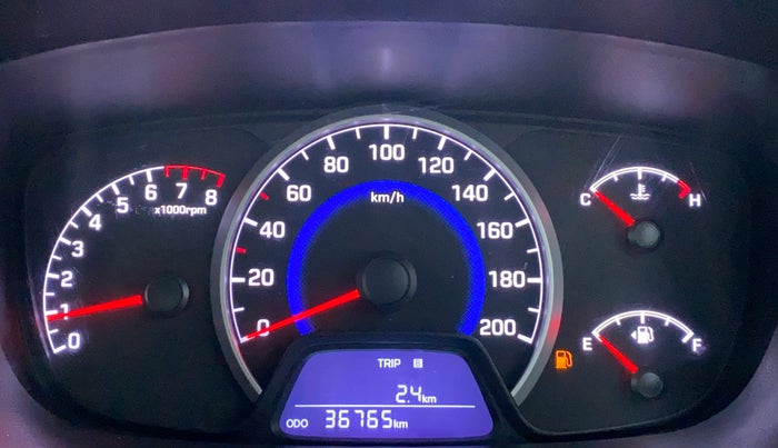 2019 Hyundai Grand i10 MAGNA 1.2 VTVT, Petrol, Manual, 36,841 km, Odometer Image