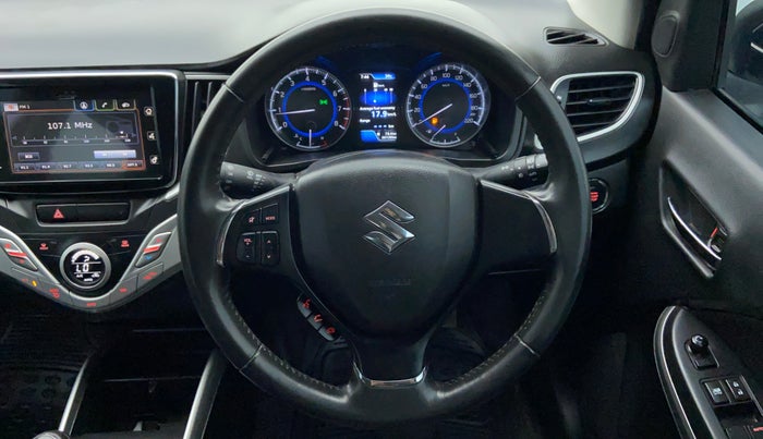 2017 Maruti Baleno ALPHA 1.2 K12, Petrol, Manual, 36,370 km, Steering Wheel Close-up