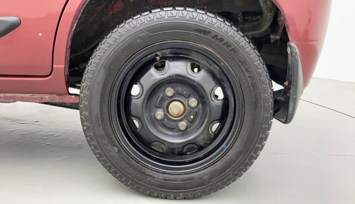 2010 Maruti Alto K10 VXI P, Petrol, Manual, 40,666 km, Left Rear Wheel