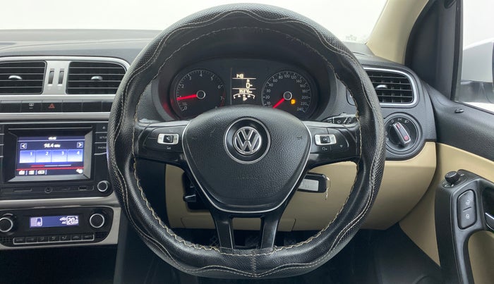2017 Volkswagen Polo HIGHLINE1.2L PETROL, Petrol, Manual, 35,376 km, Steering Wheel Close Up
