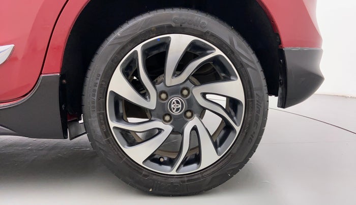 2019 Toyota Glanza V CVT, Petrol, Automatic, 42,529 km, Left Rear Wheel
