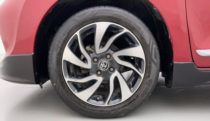 2019 Toyota Glanza V CVT, Petrol, Automatic, 42,529 km, Left Front Wheel