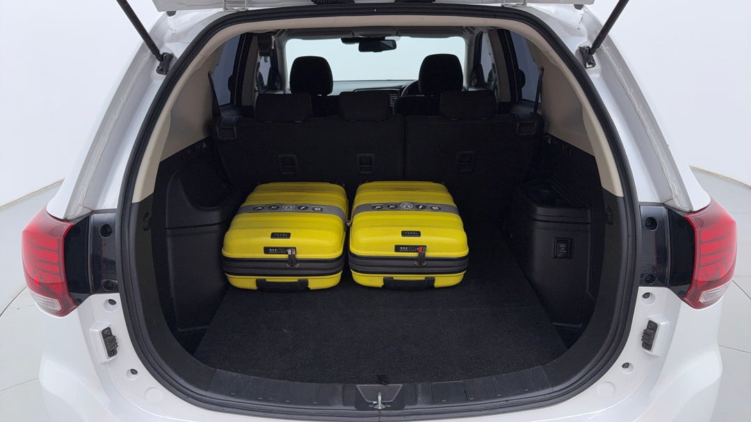 Boot Inside View with Luggage