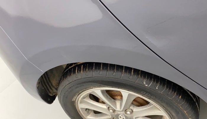 2015 Hyundai Grand i10 ASTA (O) 1.2 KAPPA VTVT, Petrol, Manual, 26,744 km, Right quarter panel - Slightly dented