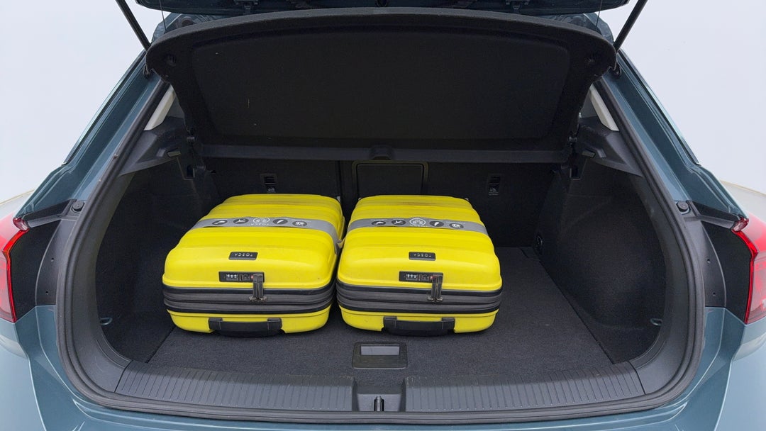 Boot Inside View with Luggage