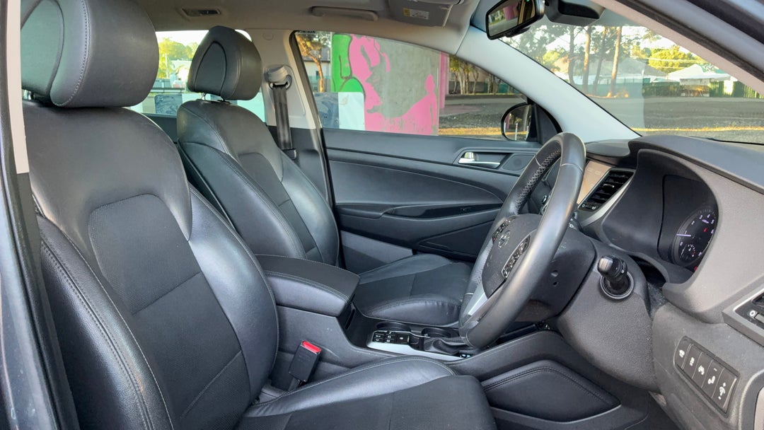 Right Side Front Door Cabin View