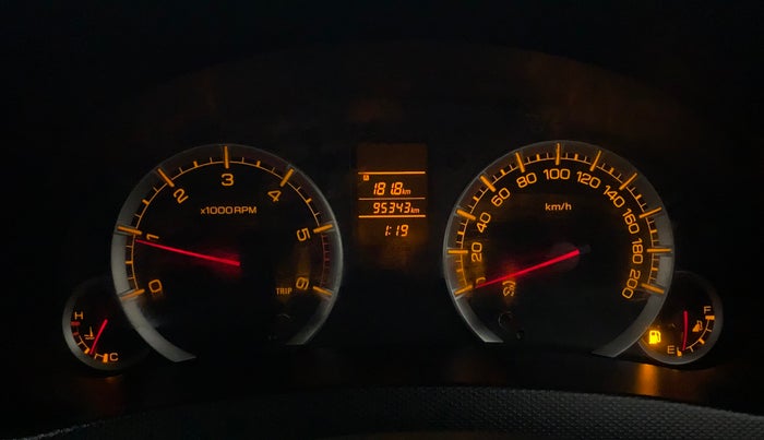 2016 Maruti Swift VDI ABS, Diesel, Manual, 95,343 km, Odometer Image