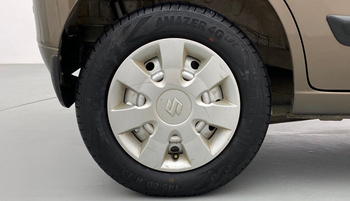 2014 Maruti Wagon R 1.0 LXI CNG, CNG, Manual, 65,019 km, Right Rear Wheel