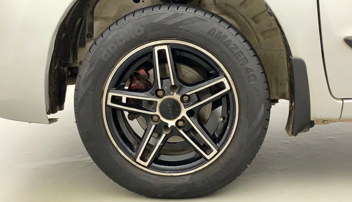 2018 Maruti Wagon R 1.0 LXI CNG, CNG, Manual, 99,606 km, Left Front Wheel