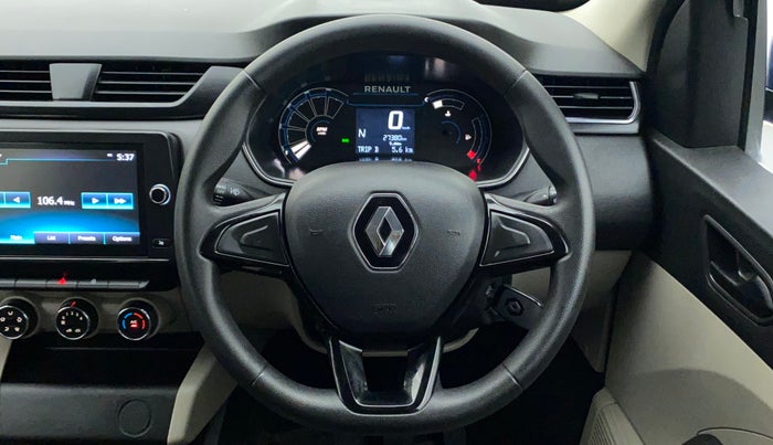 2020 Renault TRIBER RXT AMT, Petrol, Automatic, 27,380 km, Steering Wheel Close Up