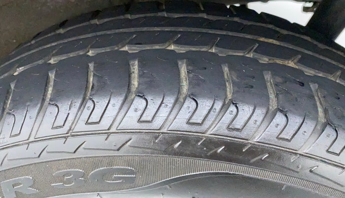 2017 Maruti Wagon R 1.0 VXI, Petrol, Manual, 19,853 km, Left Rear Tyre Tread