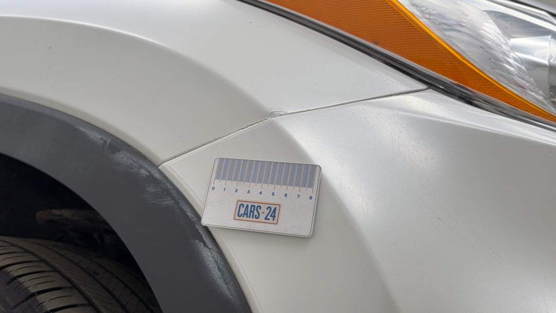 Bumper Front Misalignment