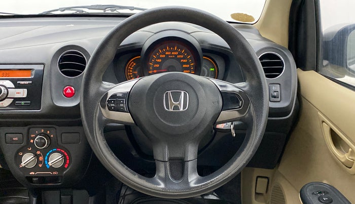 2014 Honda Amaze 1.2 SMT I VTEC, Petrol, Manual, 62,412 km, Steering Wheel Close Up