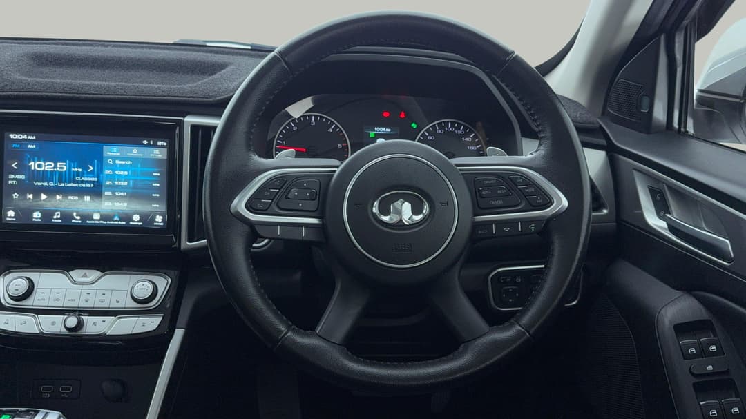2021 GWM Ute Cannon-l (4x4), Automatic, 98773 km, Steering Wheel Close-up