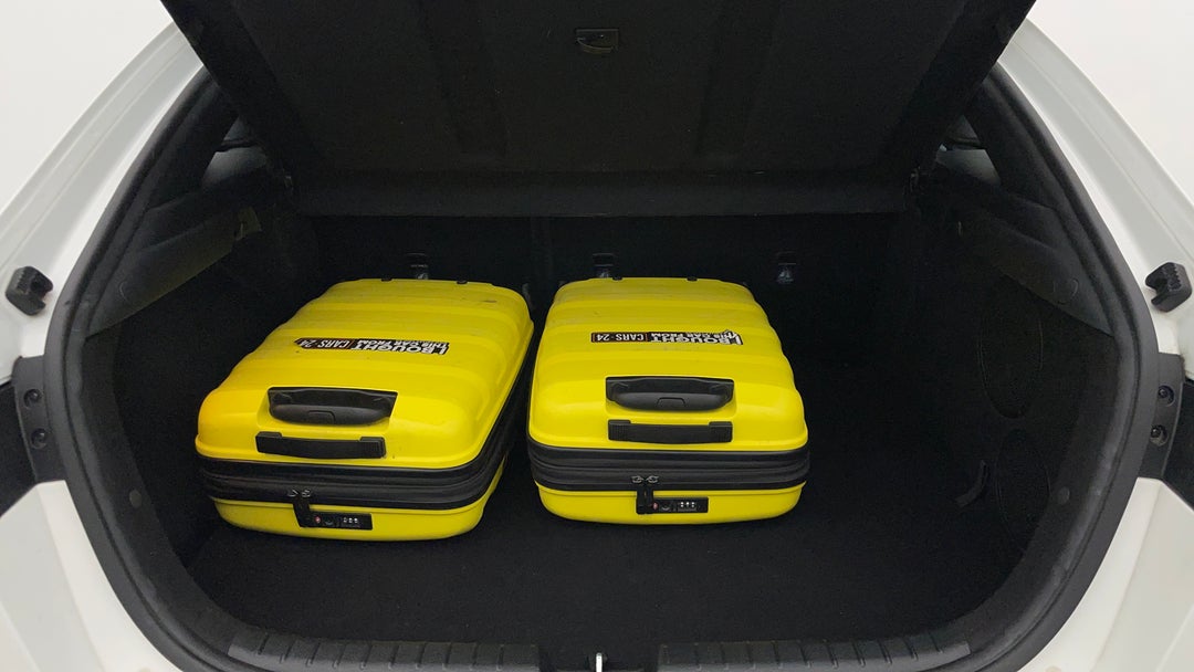 Boot Inside View with Luggage