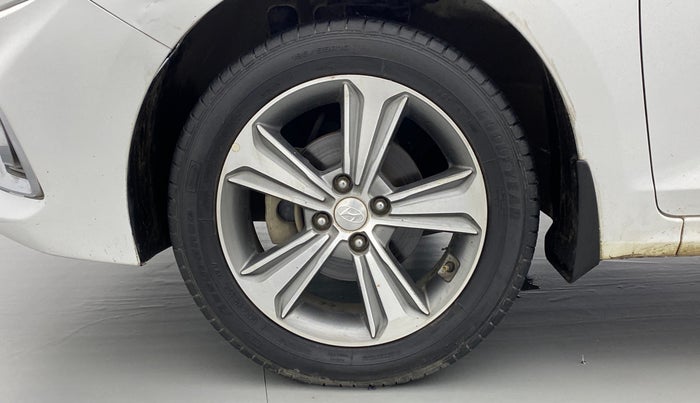 2020 Hyundai Verna 1.6 VTVT SX + AT, Petrol, Automatic, 69,924 km, Left Front Wheel