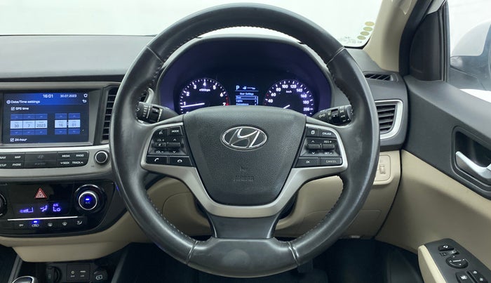 2020 Hyundai Verna 1.6 VTVT SX + AT, Petrol, Automatic, 69,761 km, Steering Wheel Close Up