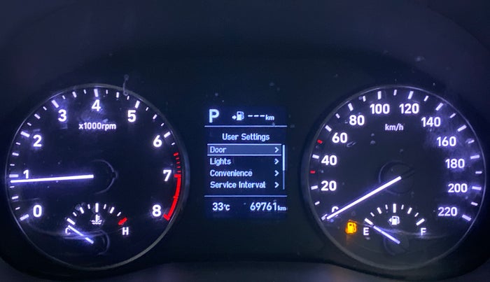 2020 Hyundai Verna 1.6 VTVT SX + AT, Petrol, Automatic, 69,761 km, Odometer Image