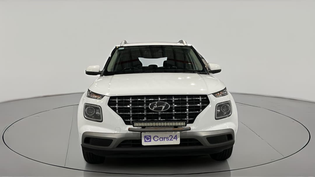 2022 Hyundai Venue Elite (black) Sunroof, Automatic, 67842 km, Front View