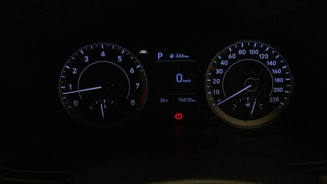 2022 Hyundai Venue Active, Automatic, 76010 km, Odometer View