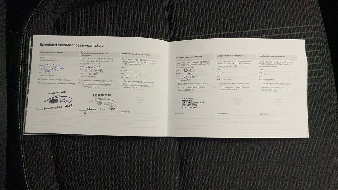 2022 Hyundai Venue Active, Automatic, 76010 km, Service History