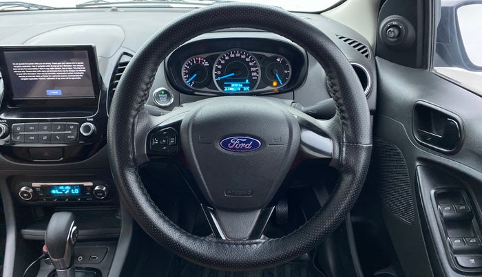 2019 Ford New Figo TITANIUM 1.5 PETROL AT, Petrol, Automatic, 38,909 km, Steering Wheel Close Up