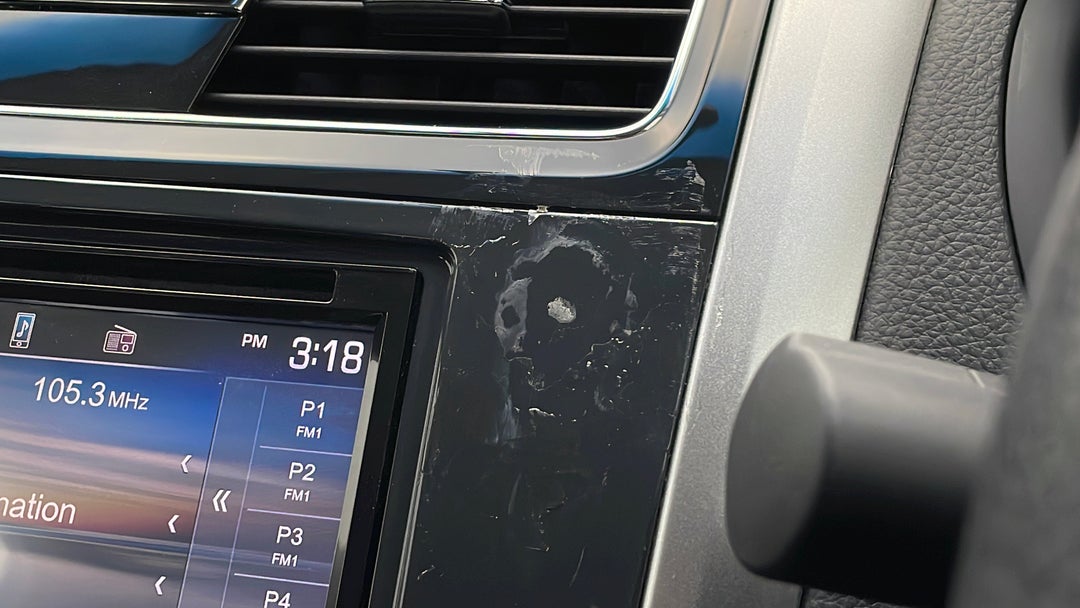 Infotainment System Face Plate Wear