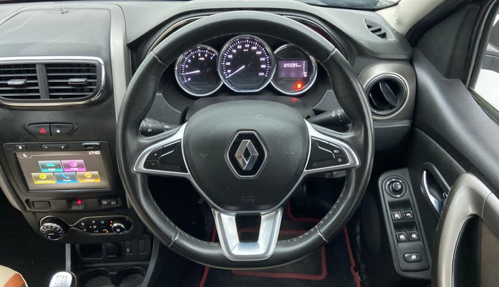 2020 Renault Duster RXZ 1.3 TURBO PETROL MT, Petrol, Manual, 1,05,595 km, Steering Wheel Close Up