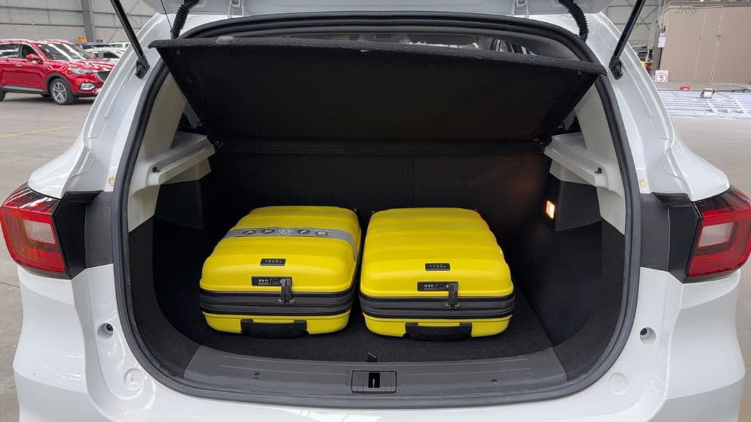 2021 MG ZS Excite, Automatic, 55590 km, Boot Inside View with Luggage