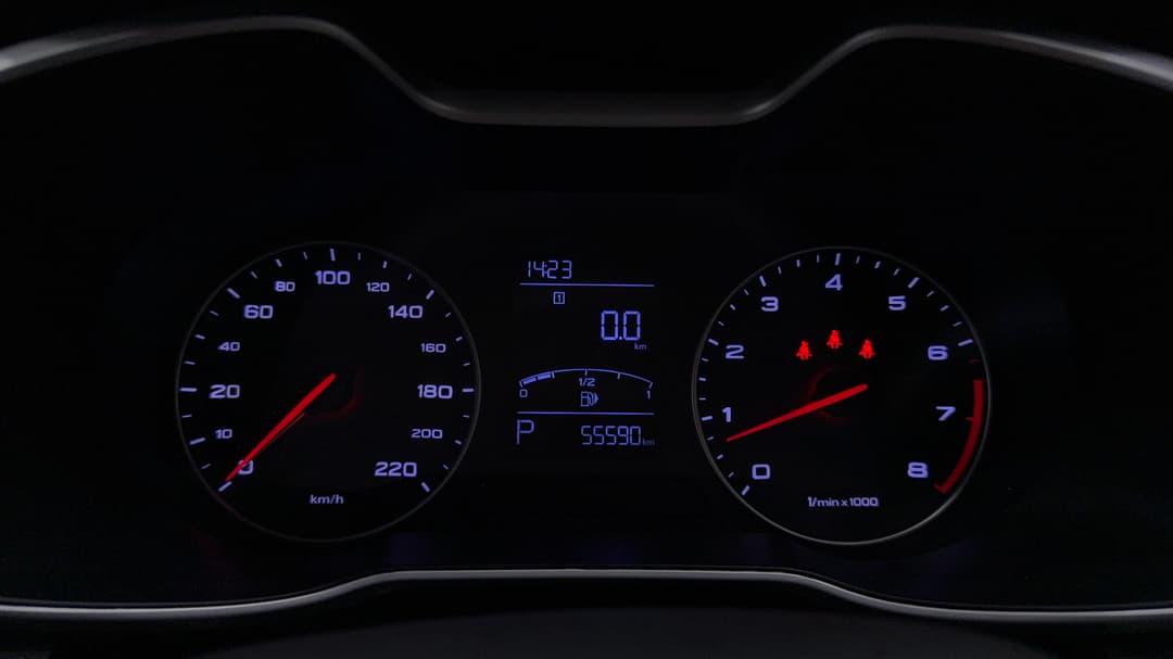 2021 MG ZS Excite, Automatic, 55590 km, Odometer View