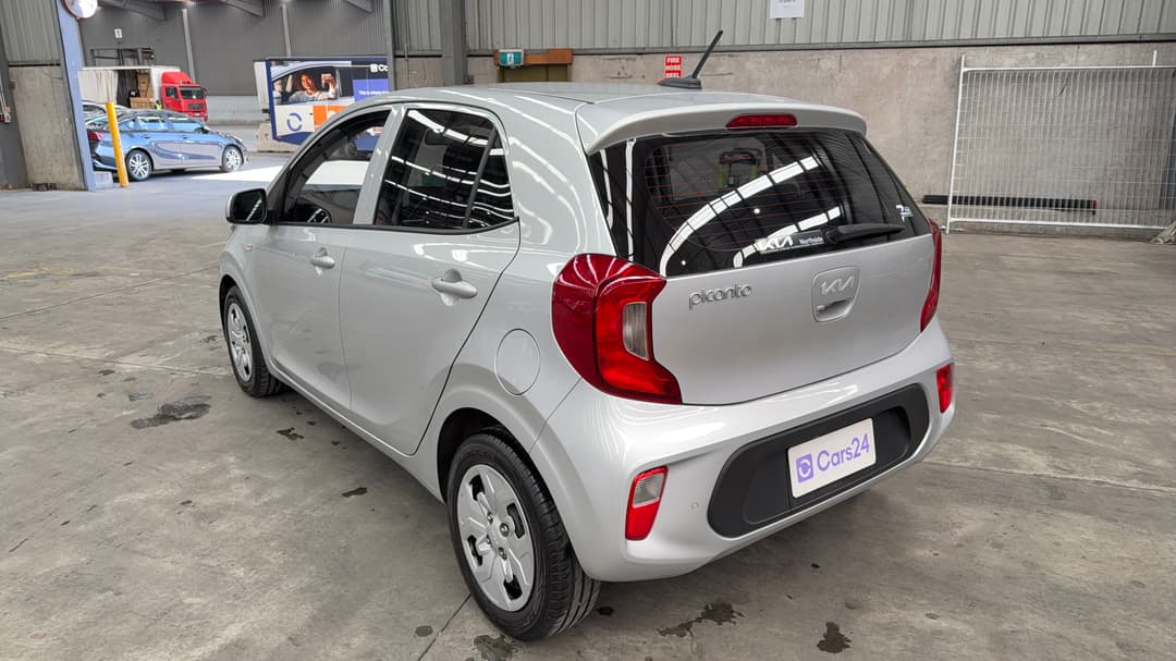 2021 Kia Picanto S (pe), Automatic, 25063 km, Left Back Diagonal (45- Degree) View