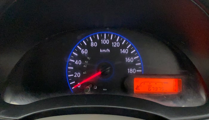 2015 Datsun Go Plus T, Petrol, Manual, 67,374 km, Odometer Image