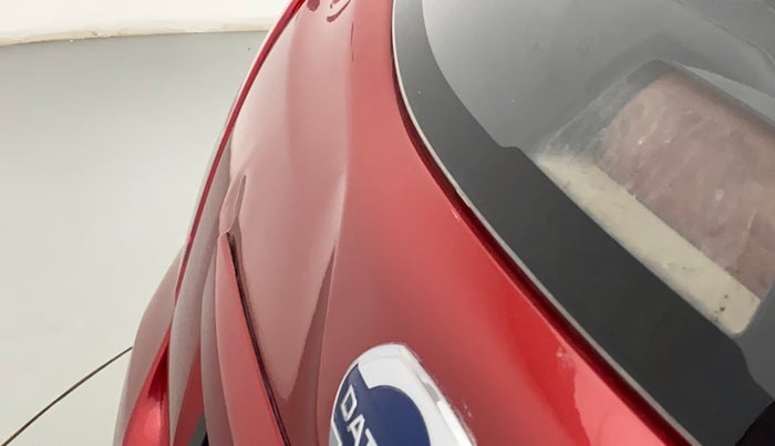 2015 Datsun Go Plus T, Petrol, Manual, 67,374 km, Dicky (Boot door) - Slightly dented