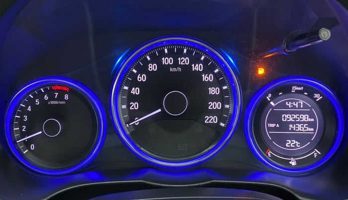 2015 Honda City V MT PETROL, Petrol, Manual, 92,598 km, Odometer Image