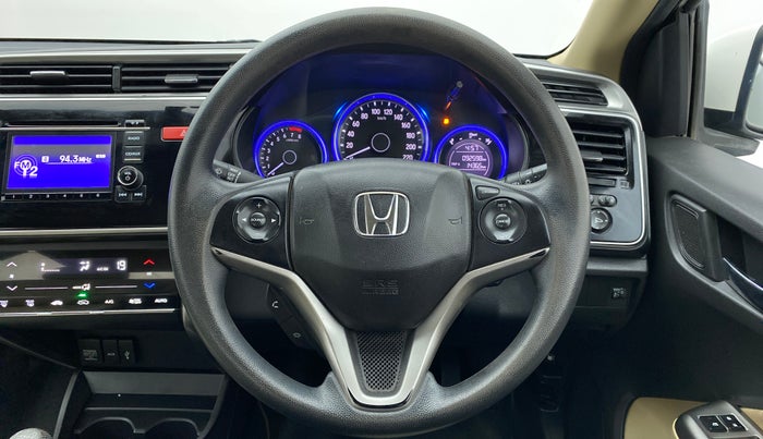 2015 Honda City V MT PETROL, Petrol, Manual, 92,598 km, Steering Wheel Close Up