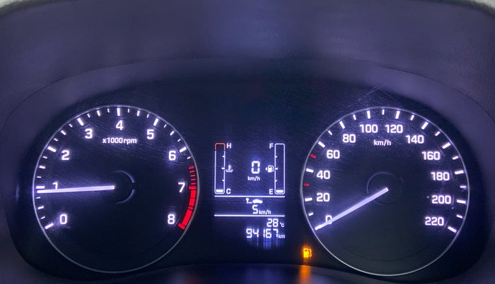 2016 Hyundai Creta SX PLUS 1.6 PETROL, Petrol, Manual, 94,167 km, Odometer Image