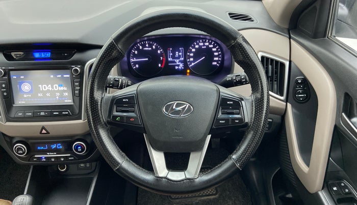 2016 Hyundai Creta SX PLUS 1.6 PETROL, Petrol, Manual, 94,167 km, Steering Wheel Close Up