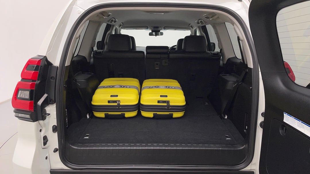 Boot Inside View with Luggage
