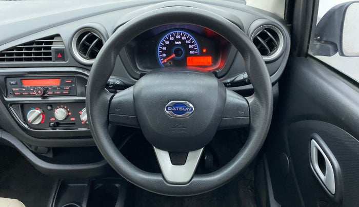 2019 Datsun Redi Go 1.0 S AT, Petrol, Automatic, 72,543 km, Steering Wheel Close Up
