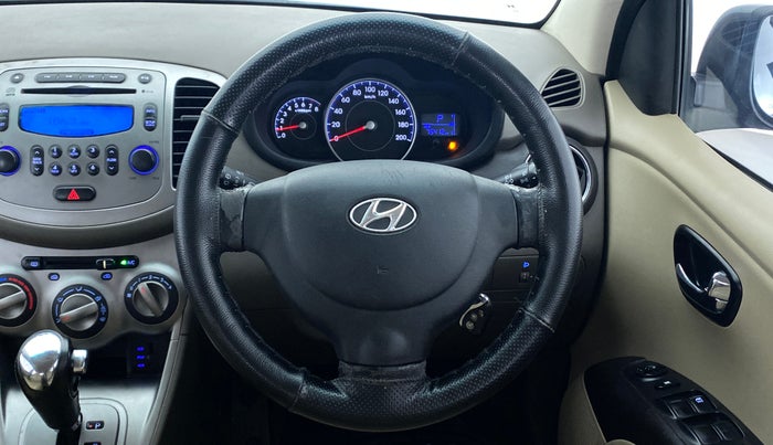 2012 Hyundai i10 SPORTZ 1.2 AT KAPPA2, Petrol, Automatic, 75,476 km, Steering Wheel Close Up