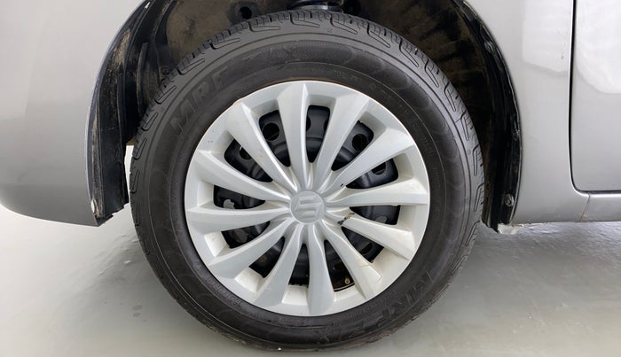 2014 Maruti Wagon R 1.0 VXI, Petrol, Manual, 66,705 km, Left Front Wheel