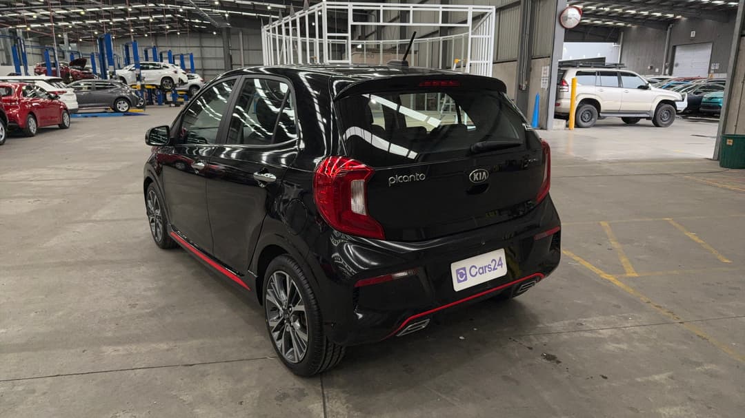 2020 Kia Picanto Gt-line (pe), Automatic, 73378 km, Left Back Diagonal (45- Degree) View