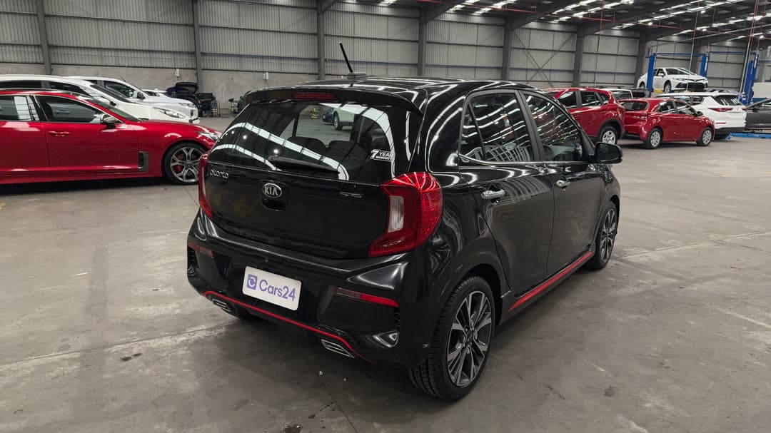 2020 Kia Picanto Gt-line (pe), Automatic, 73378 km, Right Back Diagonal (45- Degree) View